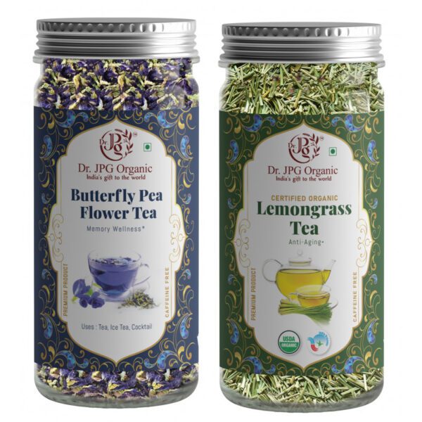 Blue Tea 15g & Lemongrass Tea 25g