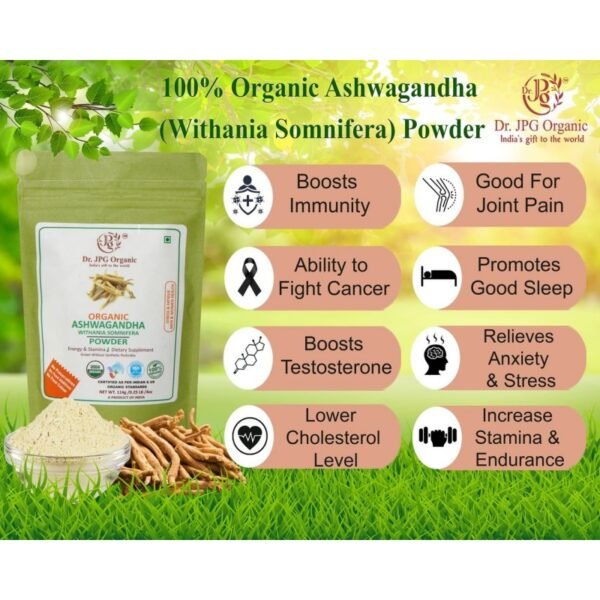 organic ashwagandha powder - Image 2