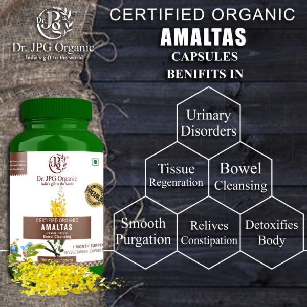 Best Amaltas capsules for natural laxative support - Image 2