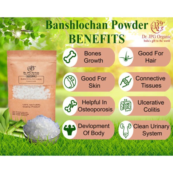 Banshlochan-250g | Bambusa Arundinacea | 100% Natural | ISO & GMP Certified. - Image 2