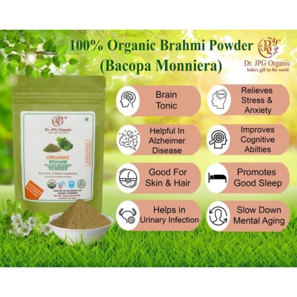 brahmi powder for hair - Image 2