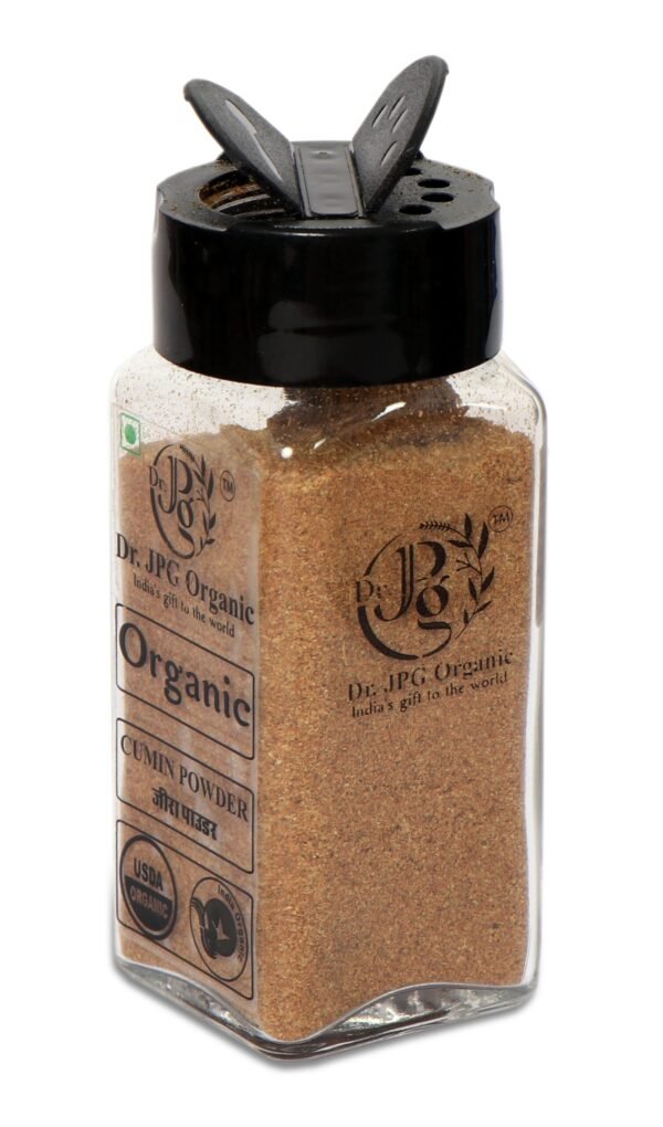 Dr. JPG Organic Cumin Powder 100g | INDIA Organic Certified | ISO & GMP Certified. - Image 8