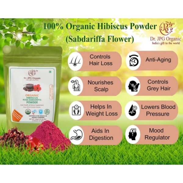 organic hibiscus powder - Image 2
