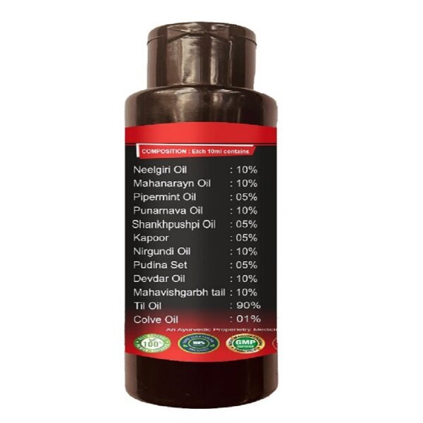 Dr. JPG Organic Joint Pain Oil, Improve joint and bone health. 100ml - Image 3
