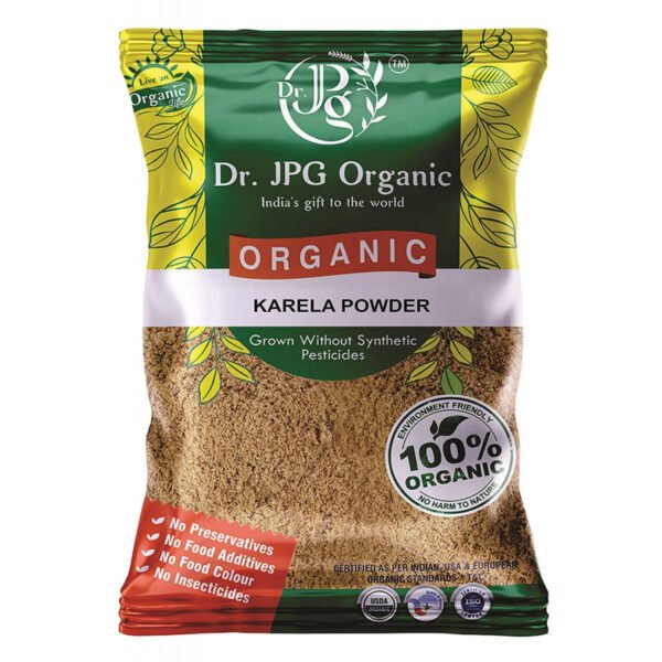 Karela Powder-100g | Momordiaca Charantia | 100% Organic | INDIA Organic Certified. | ISO & GMP Certified