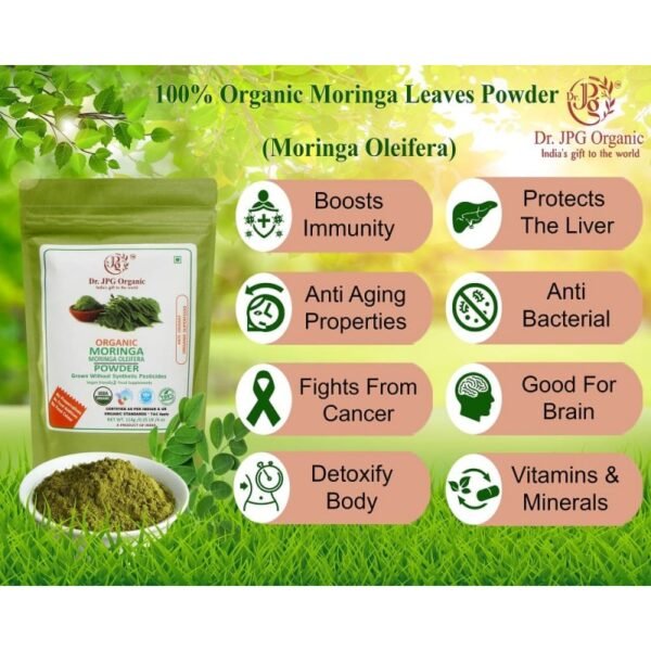 organic pure moringa powder - Image 2