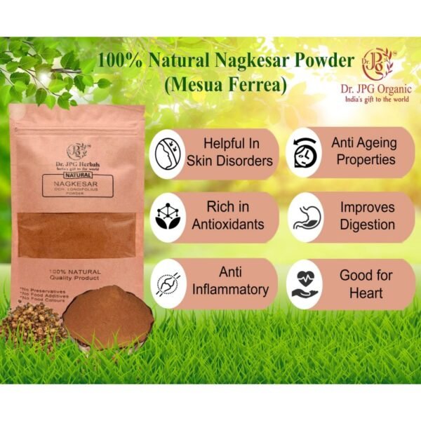 Nagkesar Powder-100g | Mesua Ferrea | 100% Natural | ISO & GMP Certified. - Image 2