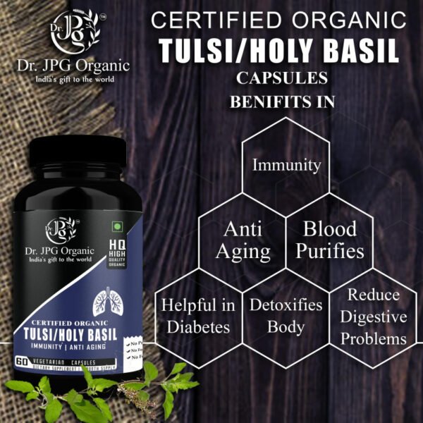 organic tulsi capsules - Image 2