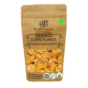 Dr. JPG Organic Cornflakes 300g | INDIA Organic Certified | ISO & GMP Certified.