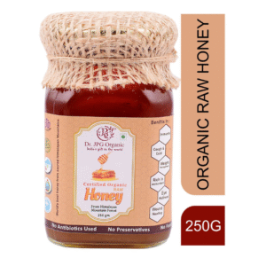 Dr. JPG Orgnaic Honey 250g | INDIA Organic Certified | ISO & GMP Certified.