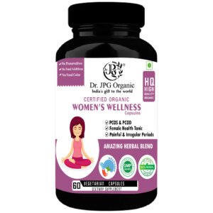 Women wellness 500mg, 60veg Cap. | INDIA Organic Certified | ISO & GMP Certified